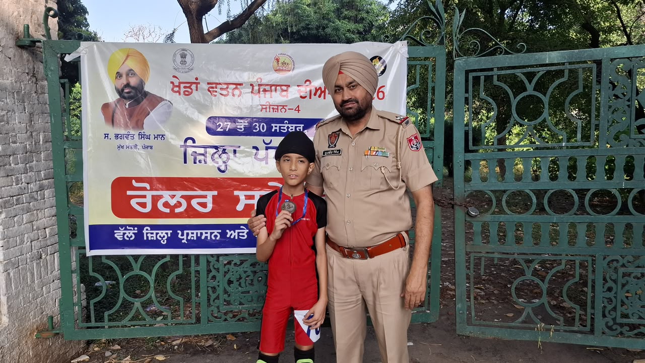 Charanjot Singh Bronze Medal