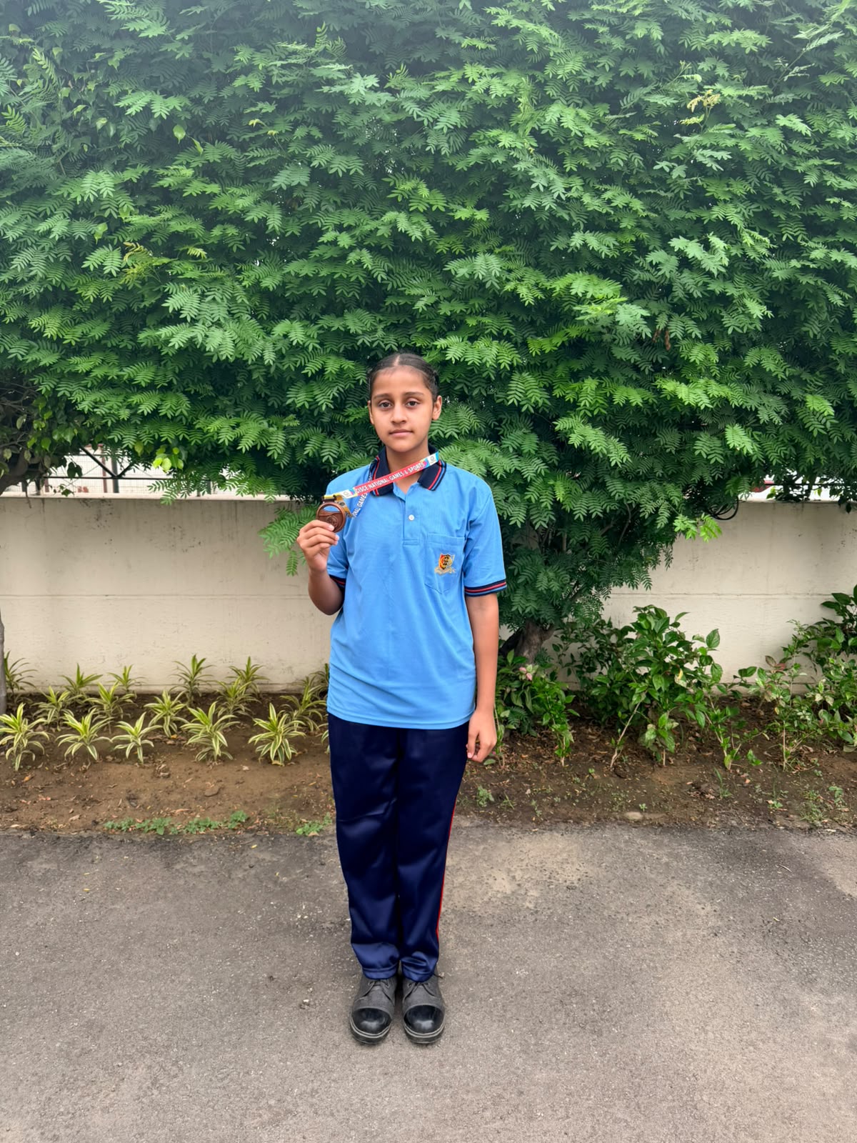 Rabnoor Kaur at the national boxing tournament