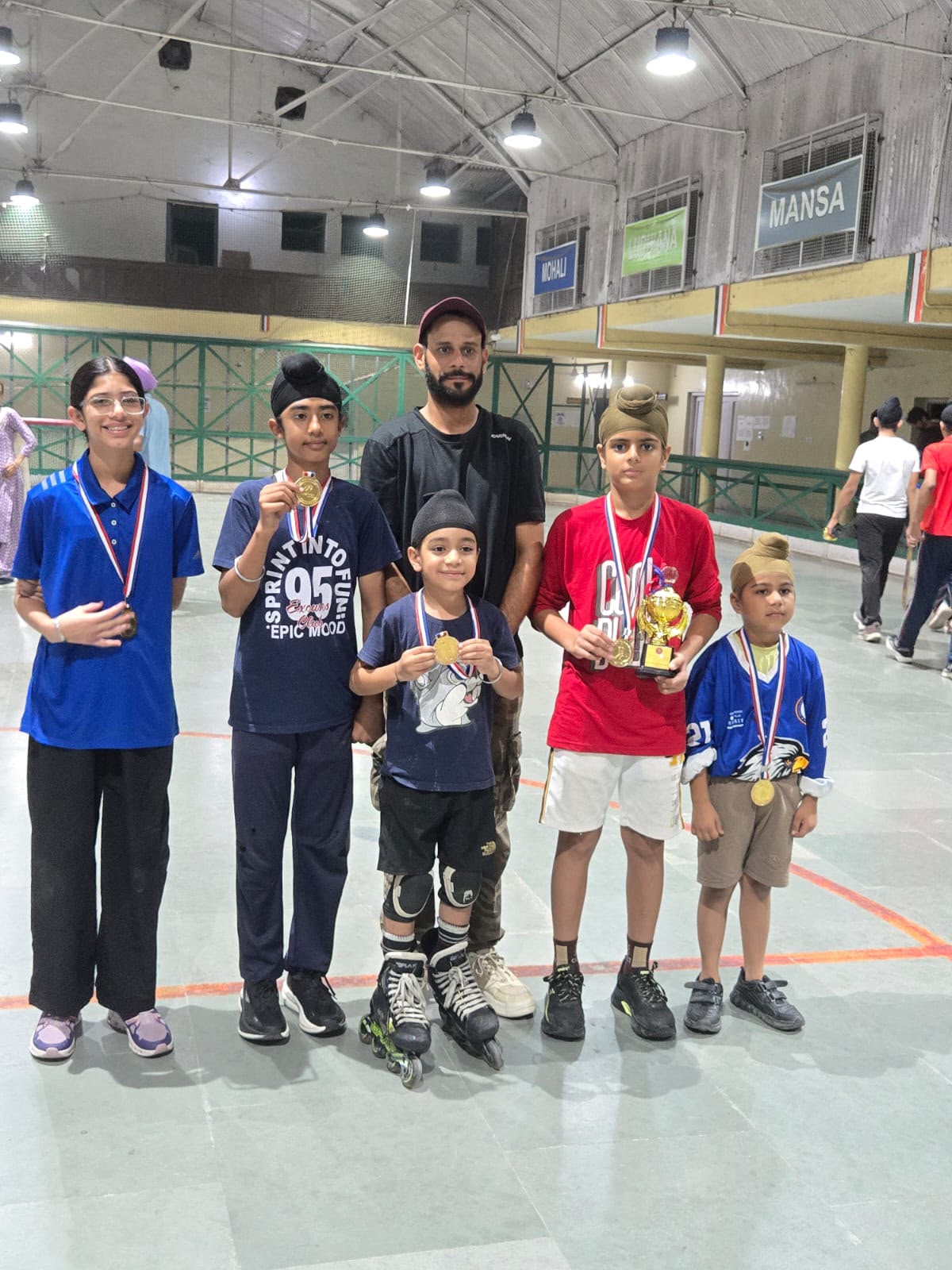 Jashanpreet Singh's Roller Hockey achievement